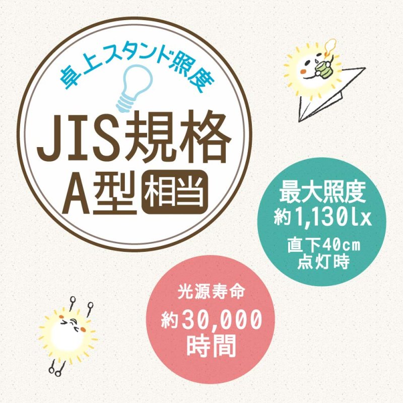 画像8: リビガク LEDデスクライト 調光機能付 目にやさしい面発光 (8)