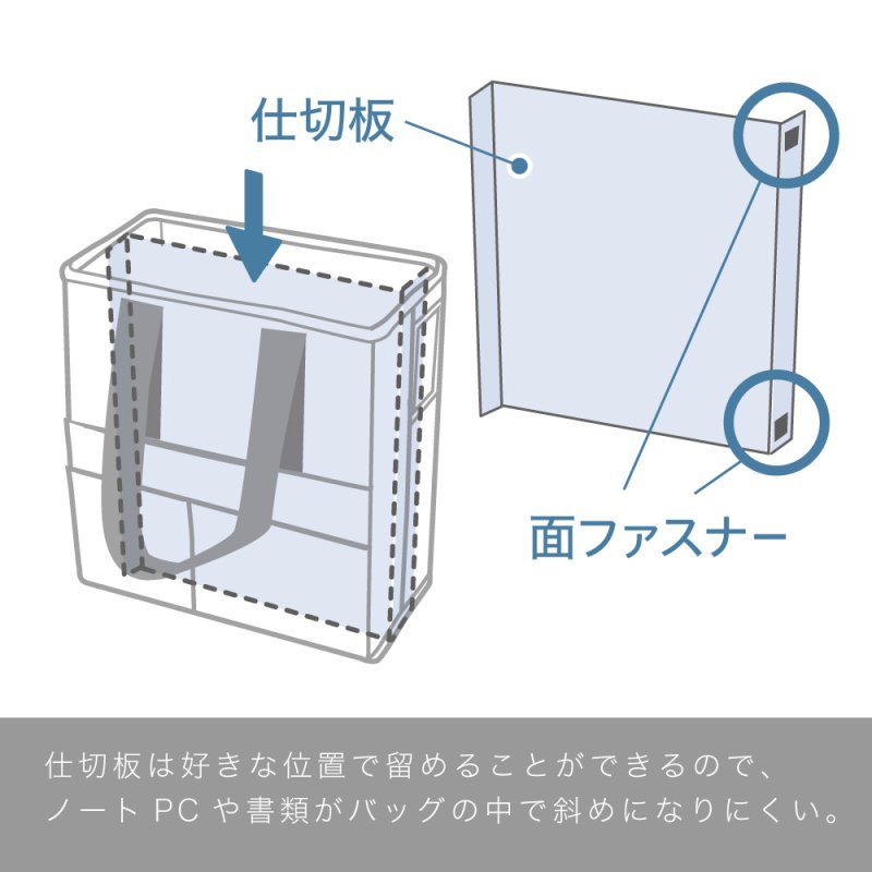 画像6: キャビネットバッグ　タテ型　１４インチＰＣ対応　ユートリム (6)