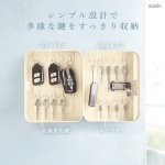 画像4: ダイヤル式　キーボックス　２０個吊（キーホルダー別売） (4)
