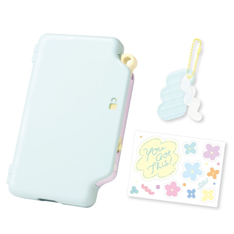 画像2: ブロックケース　ソルレ　デジトックス　スマホ用　チャーム＆シール付 (2)