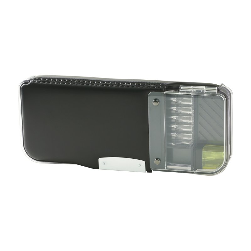 画像2: えんぴつチェックα両面筆入　ロック付　うかサポ (2)