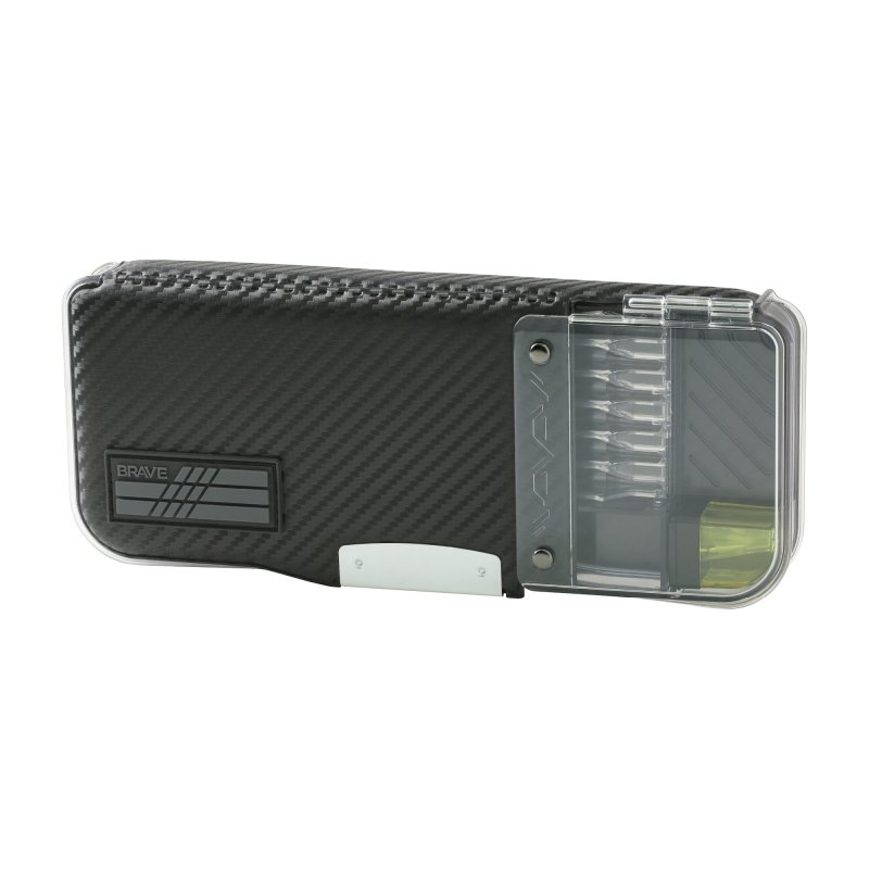 画像2: えんぴつチェックα両面筆入　ロック付　うかサポ　ブレイブ (2)