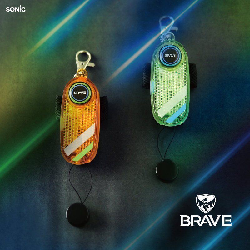 画像10: ＬＥＤ付リフレクター＆ブザー　オトピカ　ブレイブ (10)