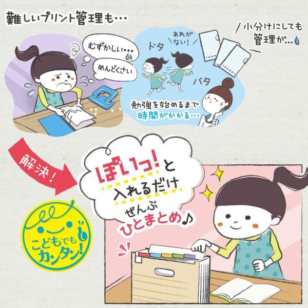 ぽい分けボックスファイル 13ポケット リビガク｜ソニックオンライン