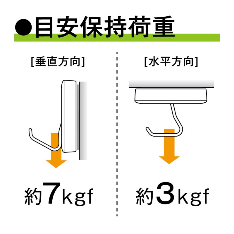 画像10: 強力マグフック 7kg 回転スイングタイプ (10)