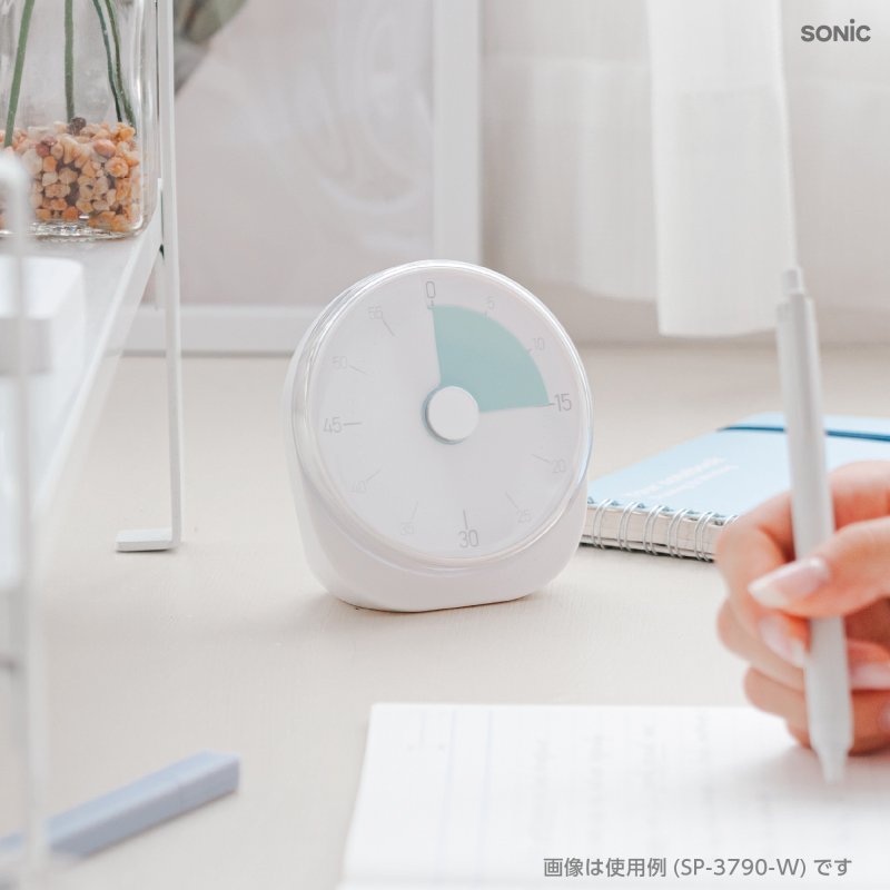 画像9: 時っ感タイマーＭＯＤＥＲＮ　６０分計　すっきり見やすいフレームレス (9)