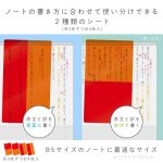 画像8: 速暗！２色で書いて覚える　暗記用ペン＆４枚シートセット (8)