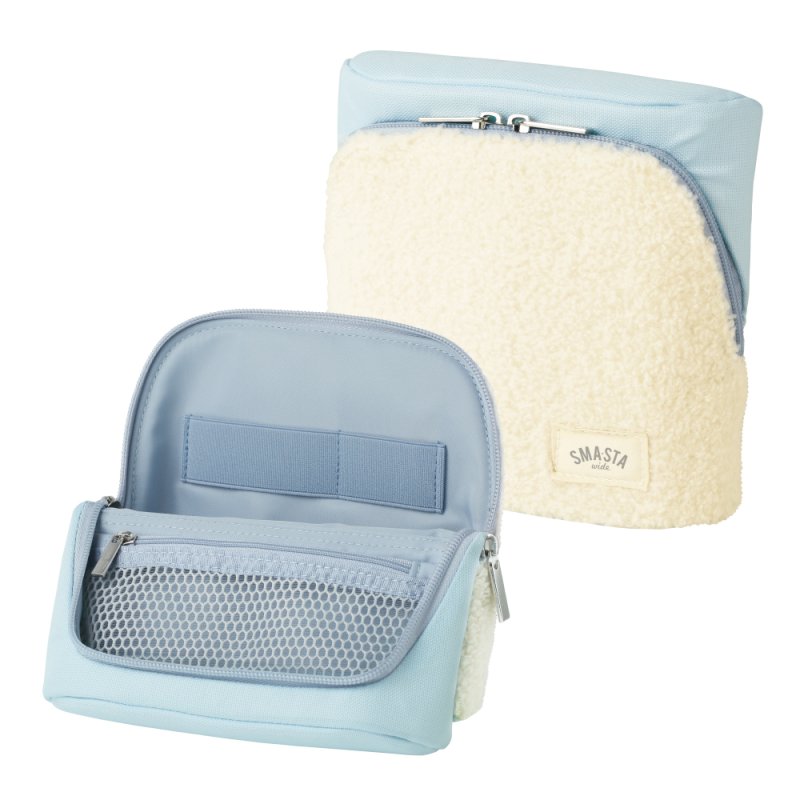 画像2: スマ・スタ ワイド モフボア 立つバッグインバッグ (2)