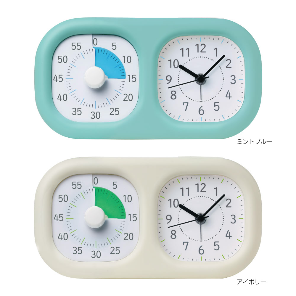 画像1: トキ・サポ　時っ感タイマー　時計プラス　色で時間の経過を実感 (1)